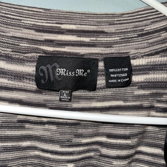 Miss Me Size L Shawl/Vest 100% cotton in good condition - Picture 3 of 16